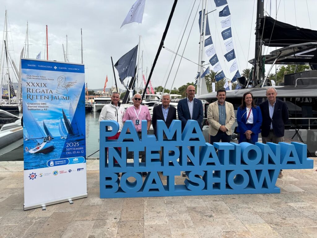 Regata Rei en Jaume 2024: Santa Ponça y Salou reviven la travesía histórica de Jaime I