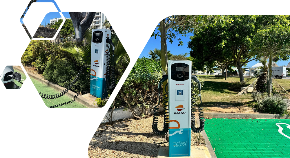 Marina Ibiza instala nuevos puntos de carga eléctrica para vehículos