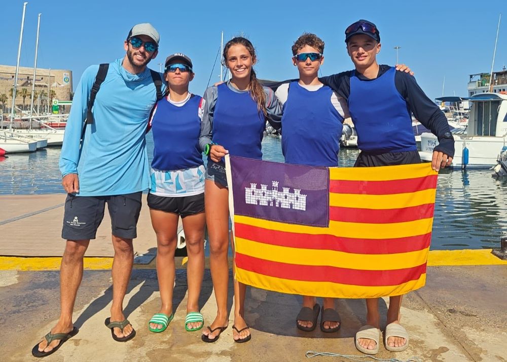 Baleares se lleva el Campeonato de España de Optimist por Equipos