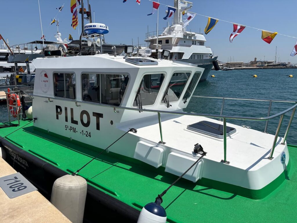 Los prácticos de Palma estrenan barco