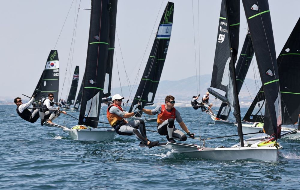 Los hermanos Wizner, nuevos campeones de Europa de 49er