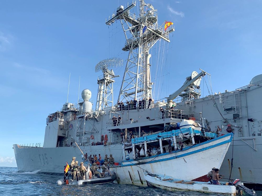 La piratería marítima repunta un 50 % en lo que va de año