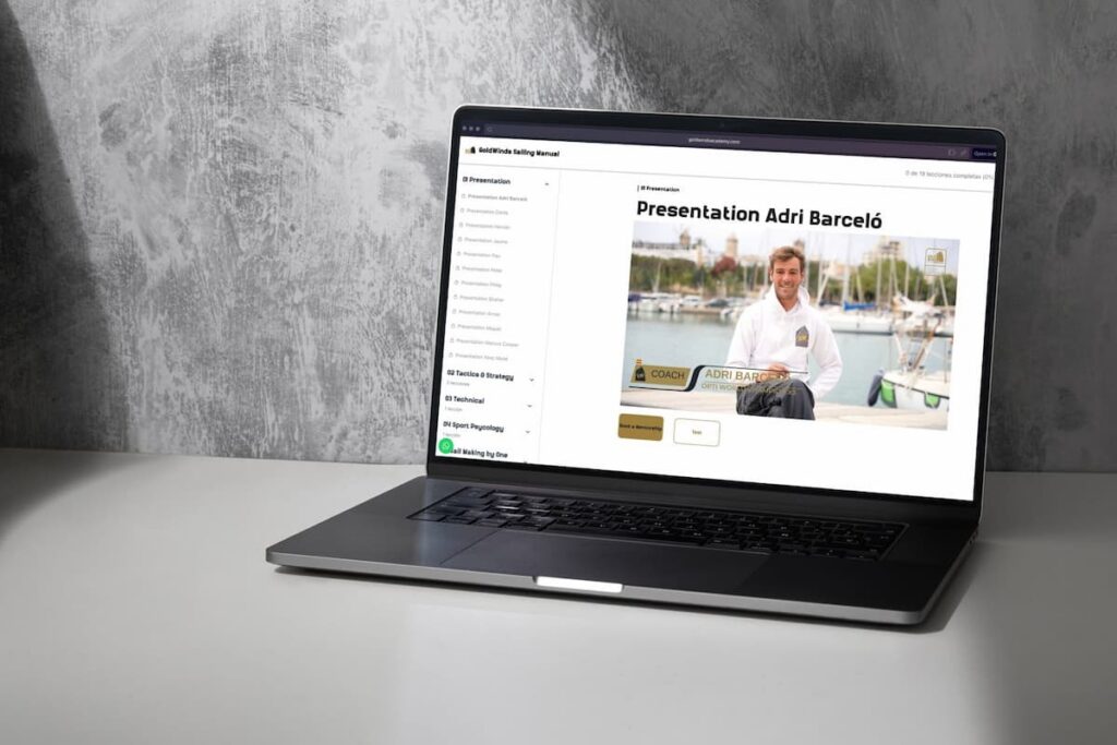Gold Winds Sailing Manual: formación integral online para regatistas de todos los niveles