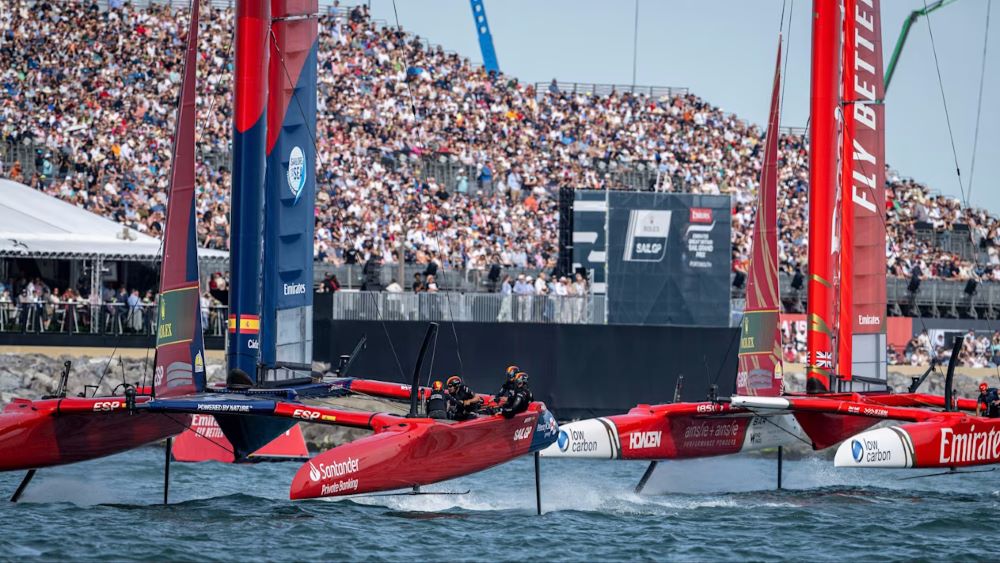 El equipo español salva por los pelos el podio de SailGP