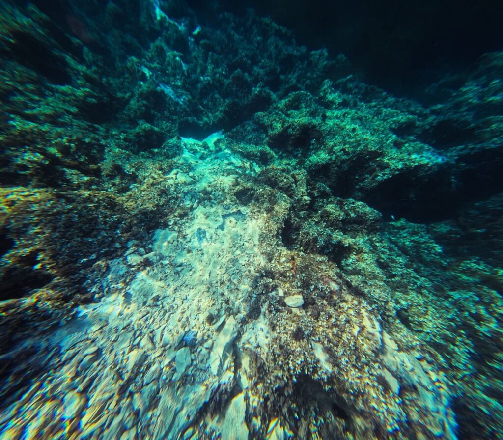 La roca sobre la que encalló el Attila