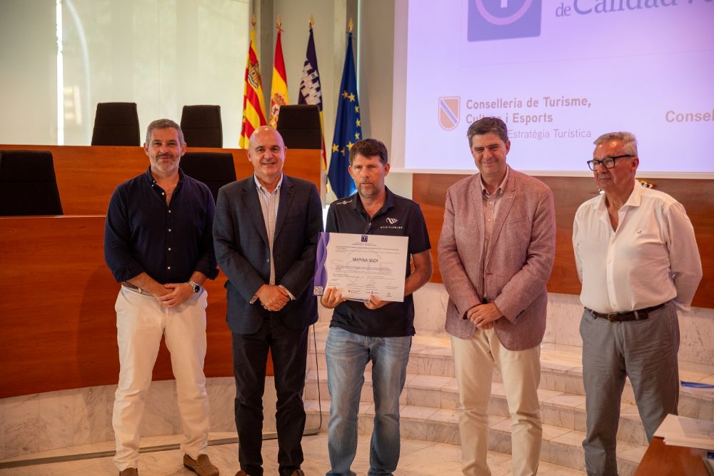 Marina Ibiza renueva la “T” de Calidad Turística