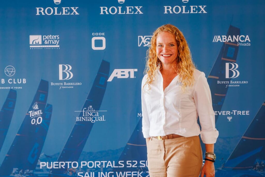Corinna Graff: “La regata de las 52 Super Series nos abrió la puerta de la sostenibilidad”