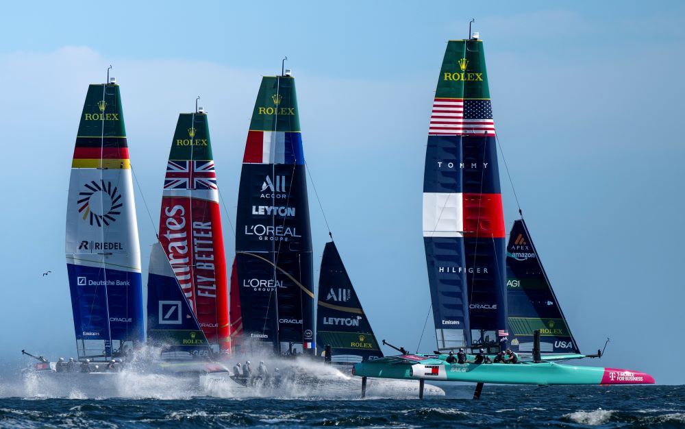 España cae a la cuarta plaza en la general del Rolex SailGP