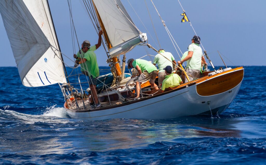 Las embarcaciones clásicas hacen escala en Pollença