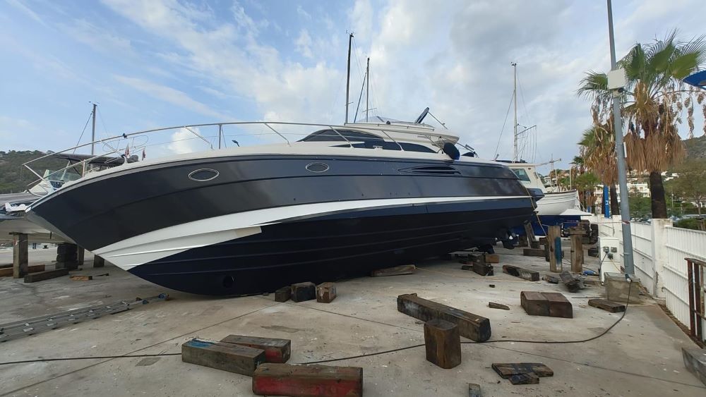 La tormenta deja barcos dañados a su paso por Mallorca