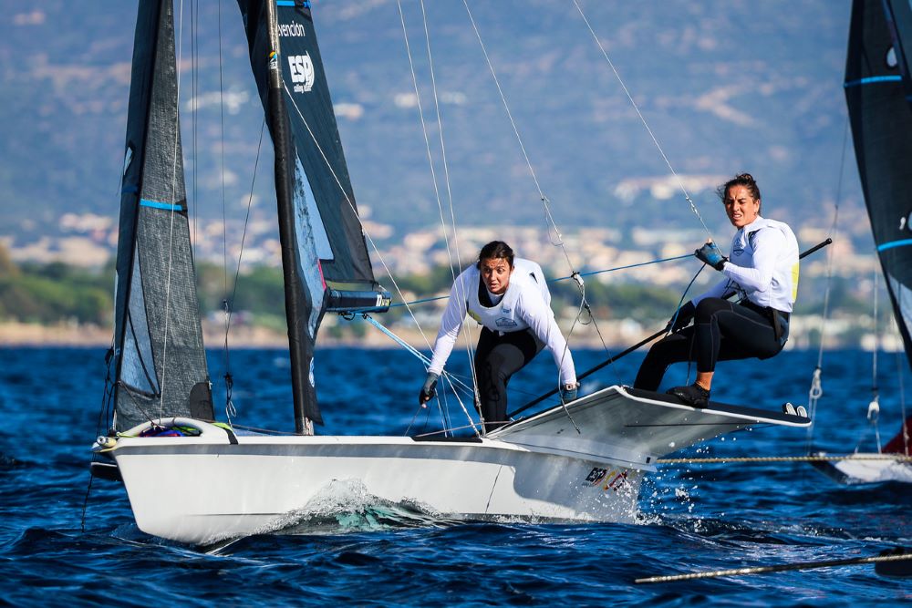 Barceló Cantero se sitúan segundas en el Mundial de 49er FX