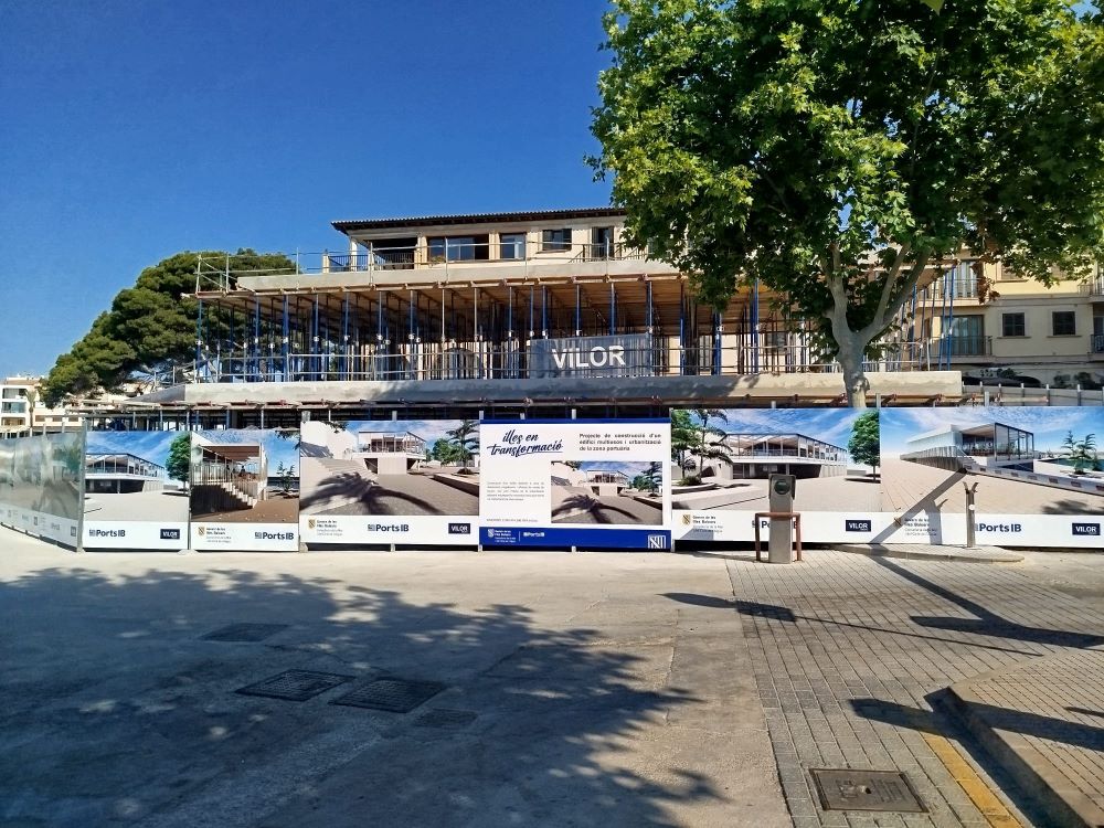 Se reanudan las obras del nuevo edificio multiusos de Cala Rajada