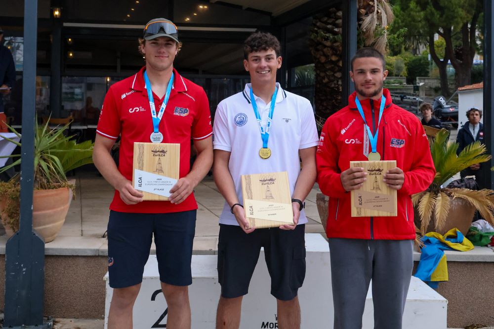 Karol Krupski logra la plata en el Europeo Sub-19 de ILCA 7