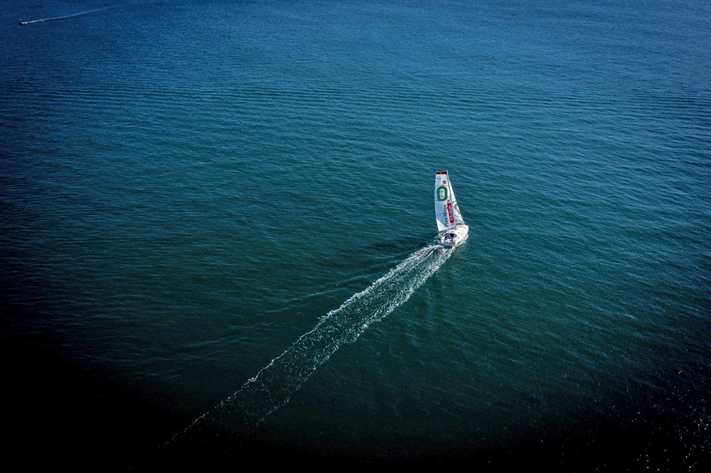 Los participantes de la Mini Transat ponen rumbo a La Palma