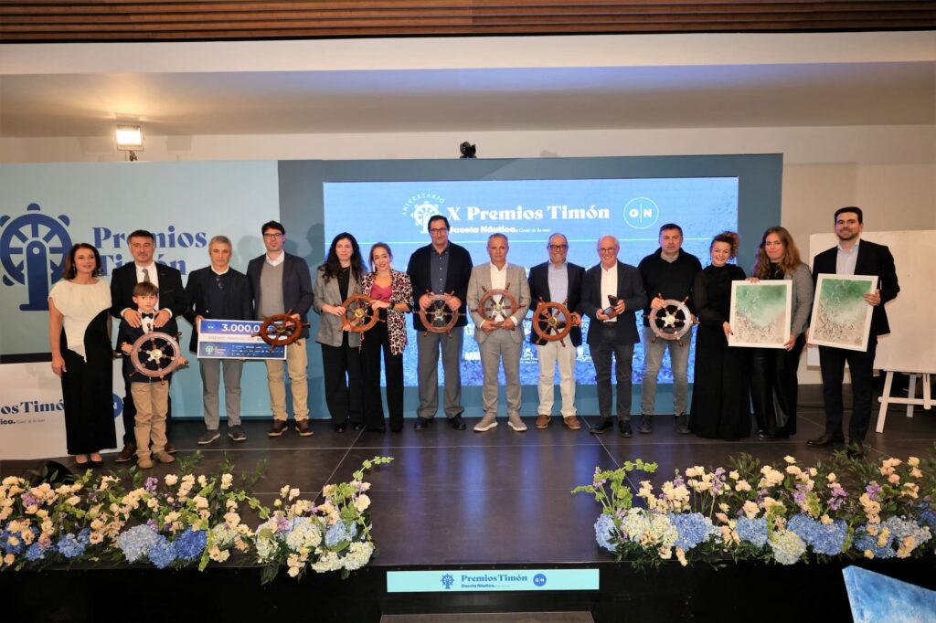 Gaceta Náutica celebra una década de Premios Timón con la gente del mar