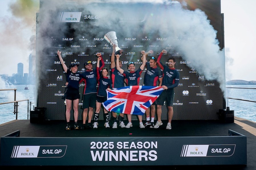 España cede la corona de SailGP en favor de Emirates GBR