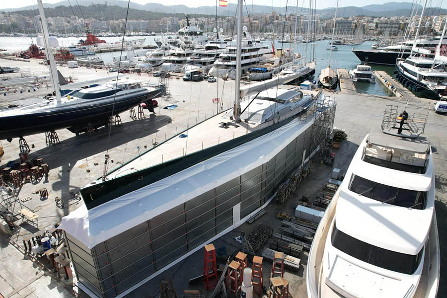 “Gran preocupación” del sector del ‘refit’ por el proyecto del Puerto de Palma