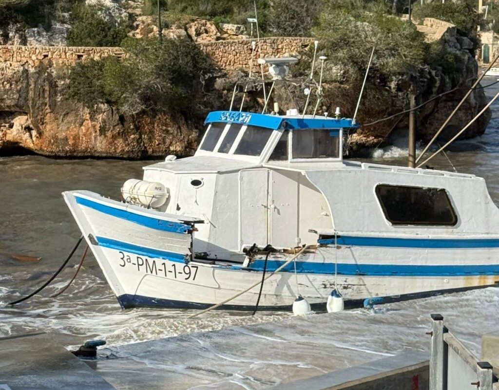 La borrasca Harry golpea con fuerza el litoral balear