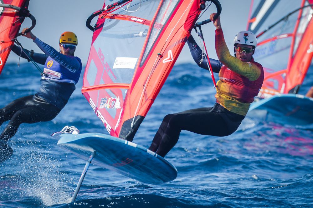 Nacho Baltasar, séptimo en los Lanzarote iQFOiL Games