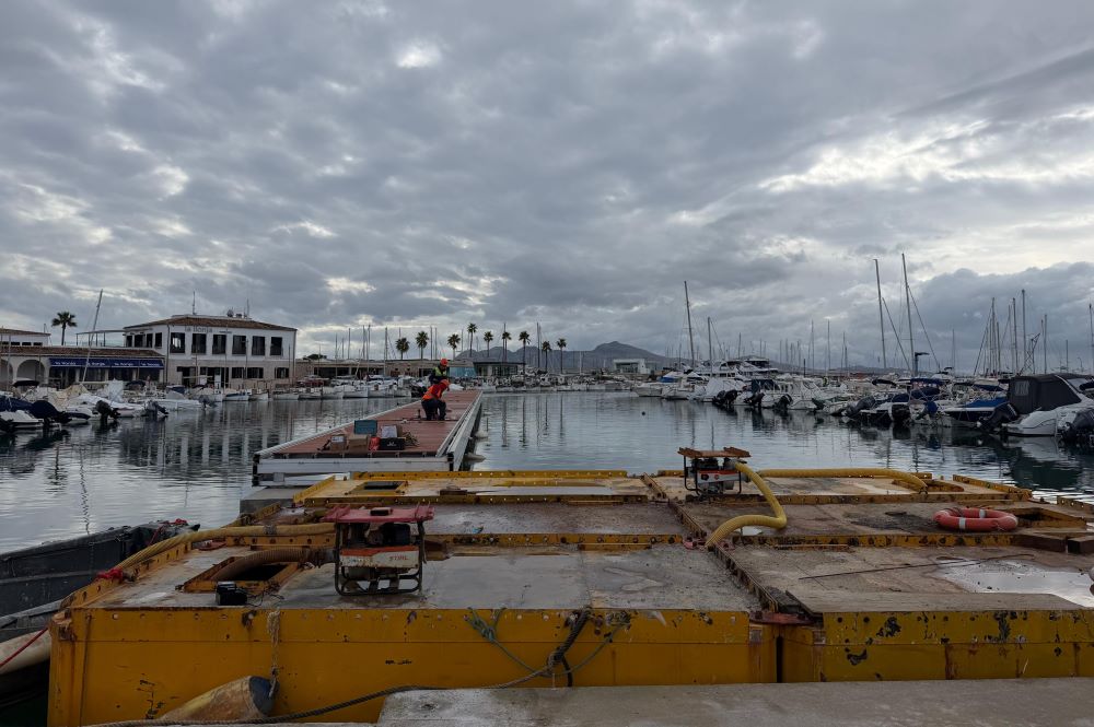 Dos millones para renovar las estructuras del puerto de Pollença