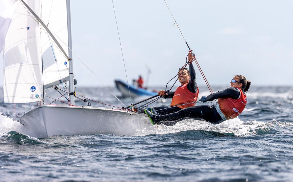 Marta Cardona se sitúa quinta en el estreno del Europeo de 470