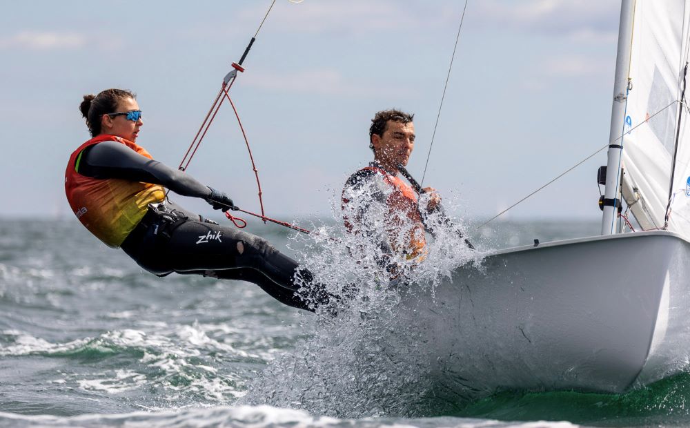 Cardona y Xammar asaltan el podio en el Europeo de 470