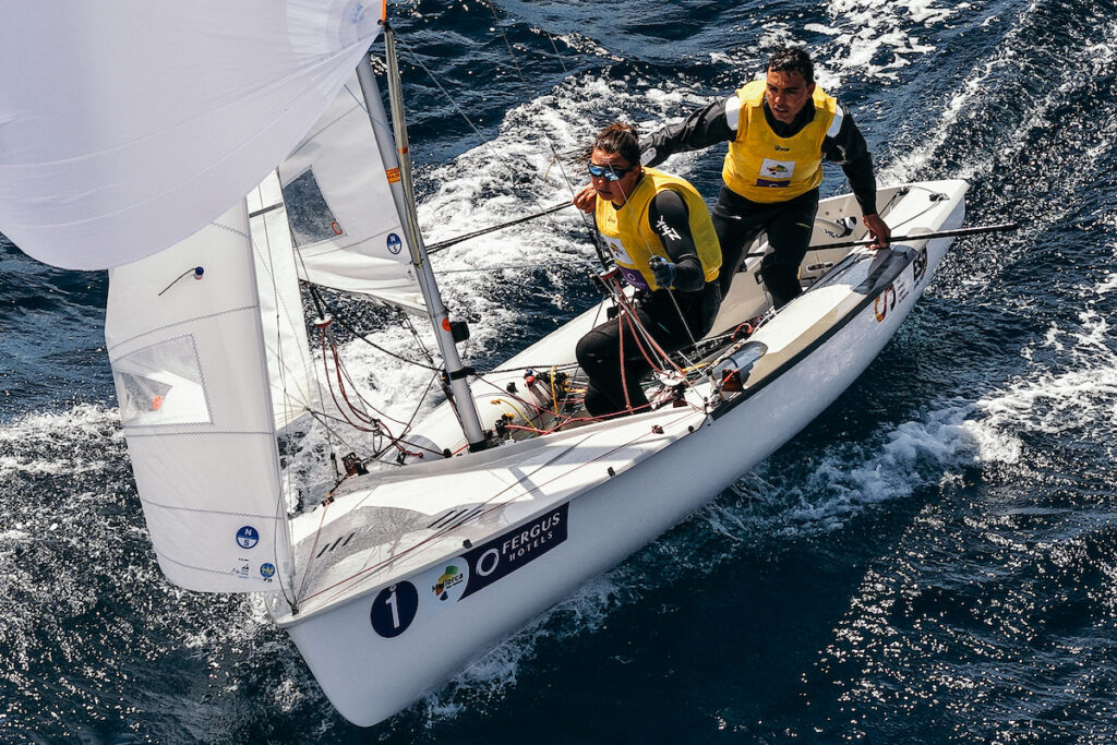 Barceló en 49er y Cardona en 470 afrontan líderes la final del Princesa Sofía